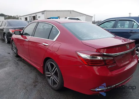 2016 Honda Accord Sport из США, поврежденный, VIN 1HGCR2F59GA099232